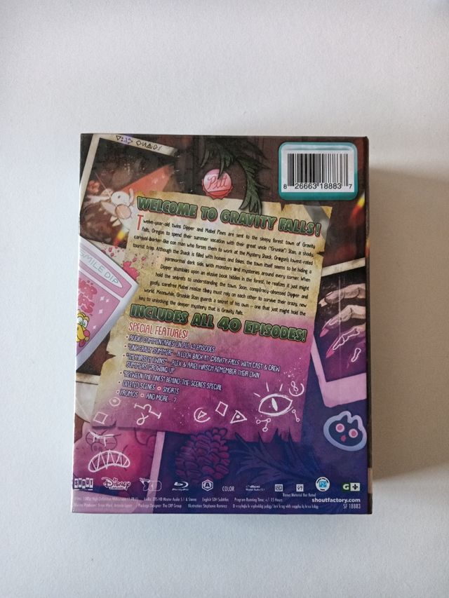 Gravity falls ed. Coleccionista blu ray