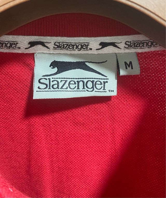 Polo rojo manga corta