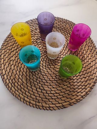Set de vasos marroquíes