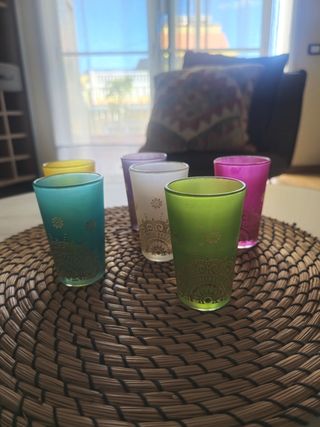 Set de vasos marroquíes