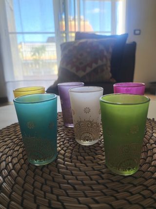 Set de vasos marroquíes