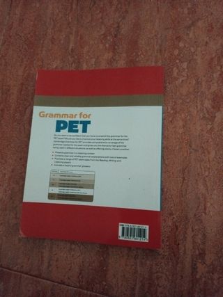 Cambridge Grammar for PET without Answers: Grammar Reference and Practice (Cambridge Grammar for First Certificate, IELTS, PET)