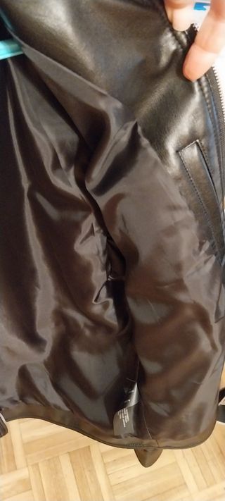 Chaqueta de polipiel de hombre 