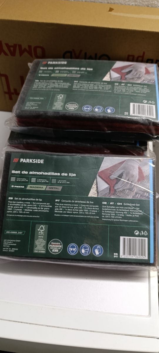 Lijas de almohadillas