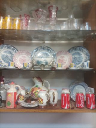 Mueble con cristales