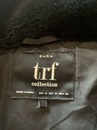 Abrigo acolchado Zara TRF