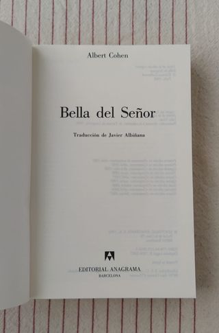 Bella del Señor