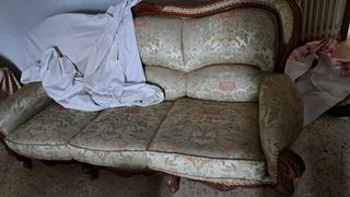 Sofa 3 plazas +2 sillones vintage