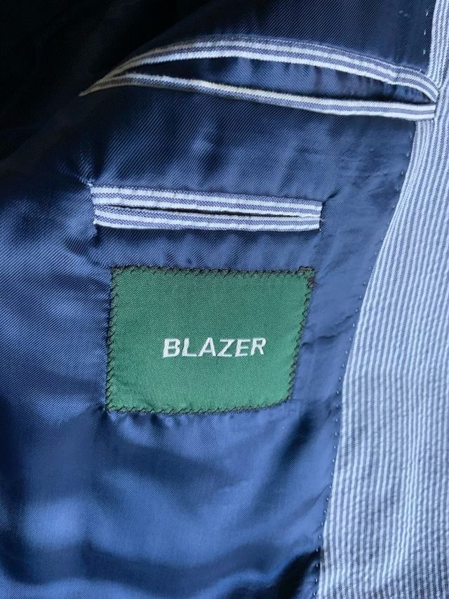 Americana / blazer de hombre talla 52Rmil rayas.