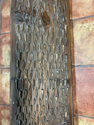 2 Estanterias de madera de trillo