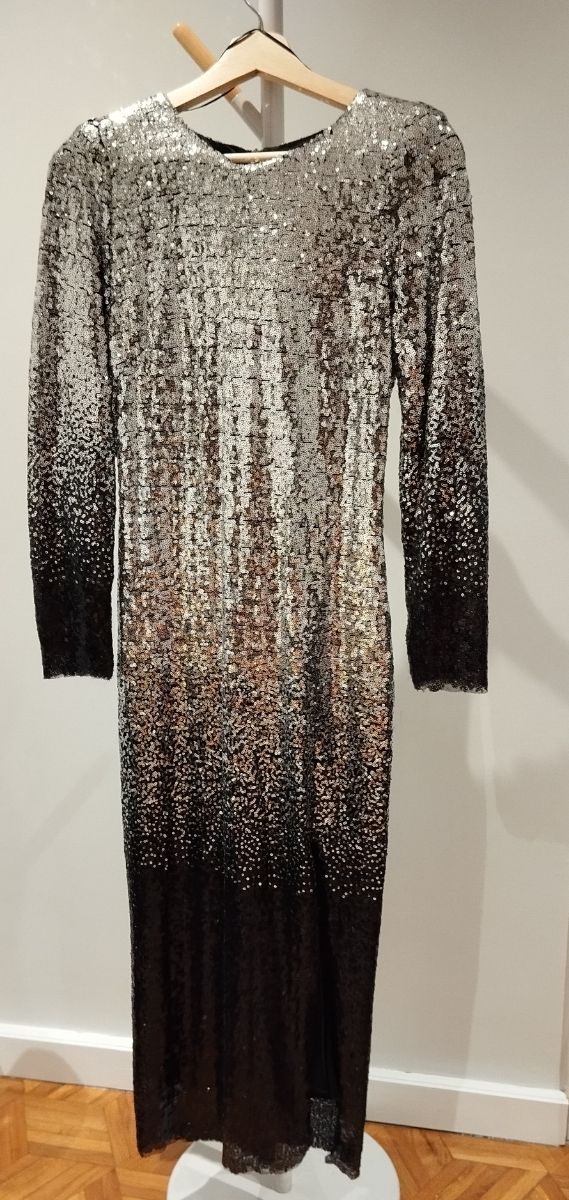 Vestido lentejuelas mujer Zara