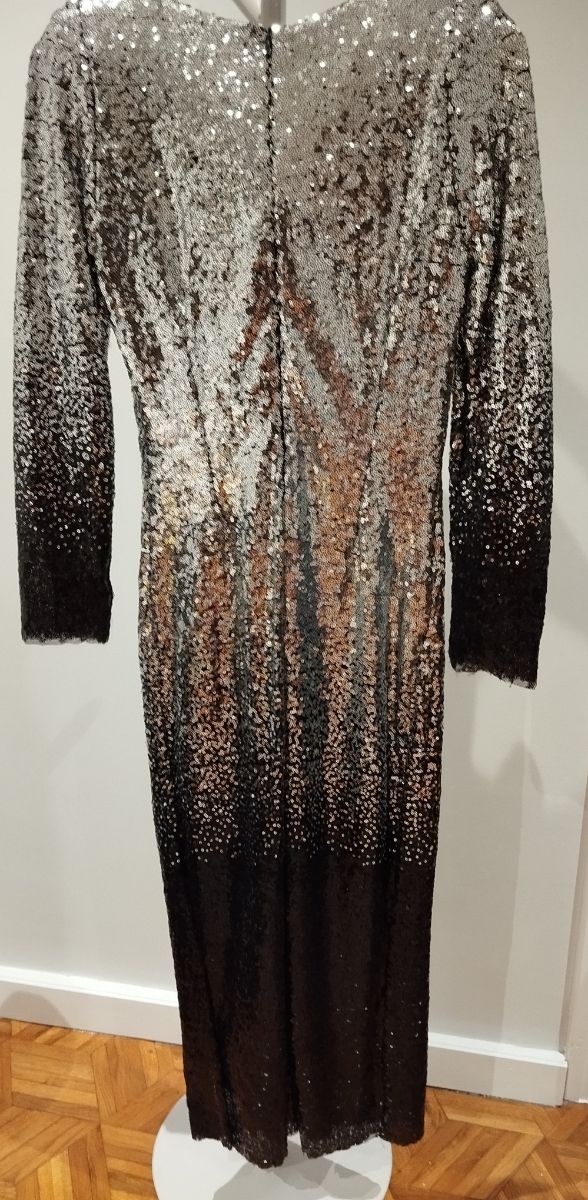 Vestido lentejuelas mujer Zara