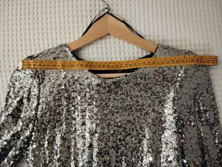 Vestido lentejuelas mujer Zara