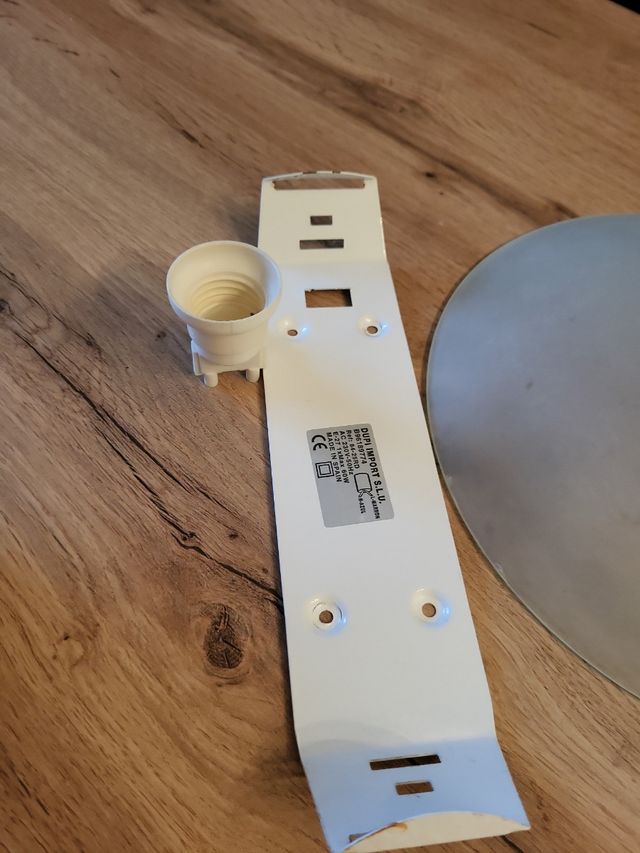 Lampara pantalla techo