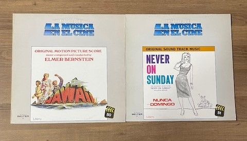 Vinilos de: "Historia de la música en el cine"