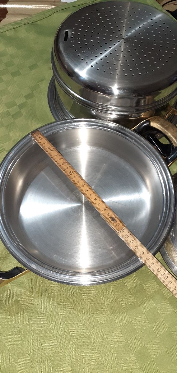 Casseruola Pentole doppie con copercchio 