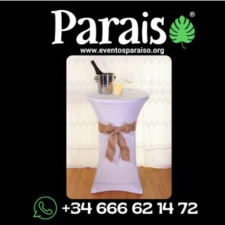 alquiler Fundas/Forros para Mesas Altas Leganés