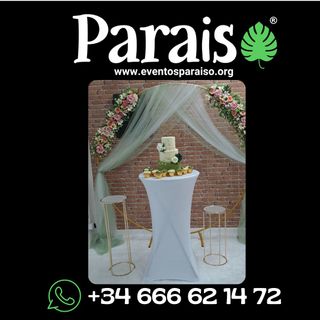 alquiler Fundas/Forros para Mesas Altas Leganés