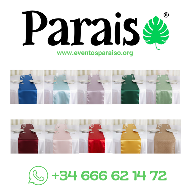 Alquiler Fundas/Forros para Mesas Altas Leganés.