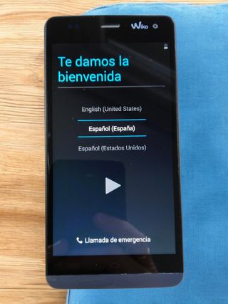 Smartphone Wiko Getaway 16GB negro