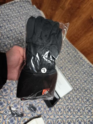 Guantes de moto calefactables