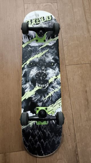Skate. Oxelo. decathlon. Lobo. Monopatín.