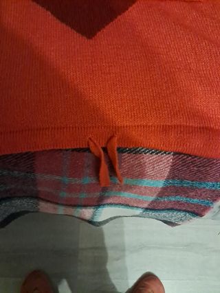 Maglia maniche lunghe 3 colori ampio collo