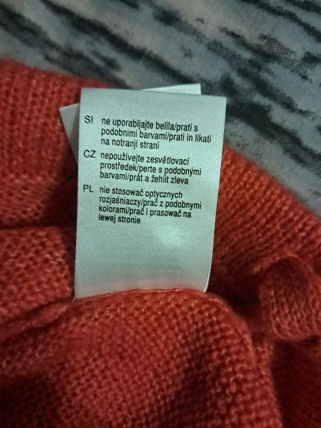 Maglia maniche lunghe 3 colori ampio collo