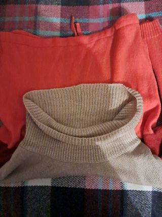 Maglia maniche lunghe 3 colori ampio collo