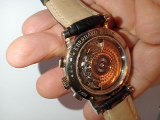Orologio Eberhard oro bianco cronografo automatico
