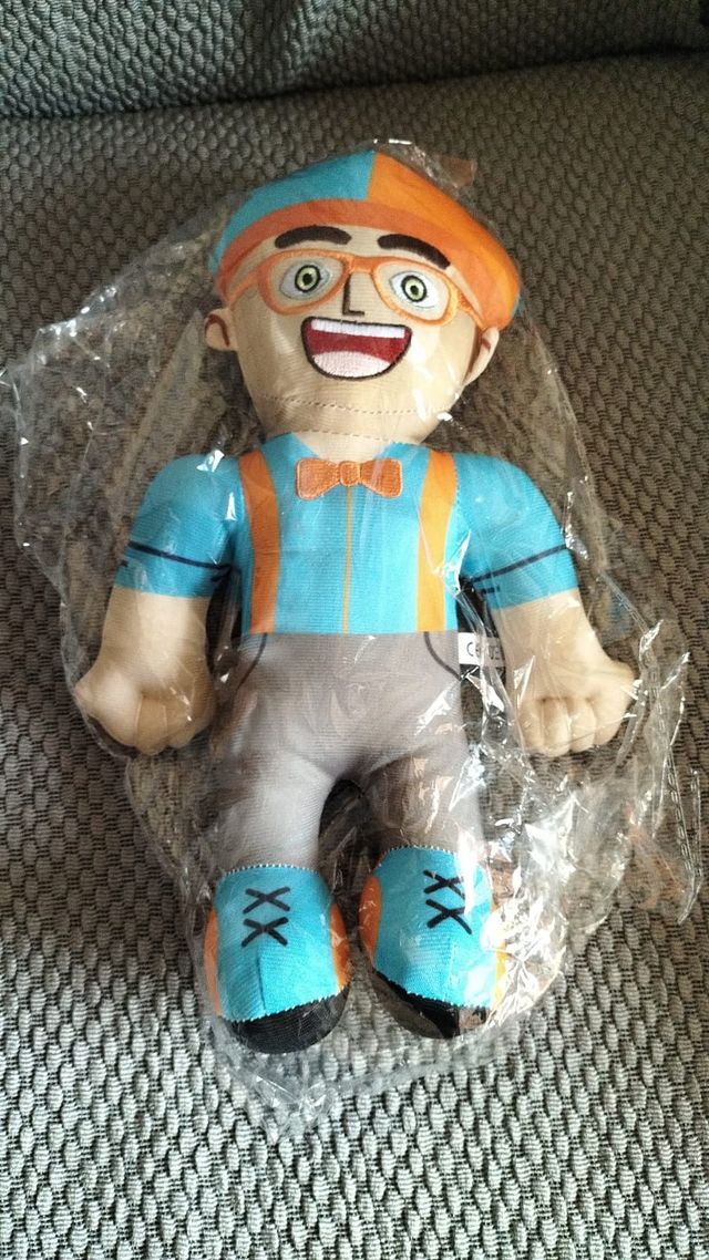Blippi peluche YouTube personaggio bambini gioco