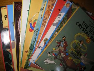 Asterix y Tintin en inglés