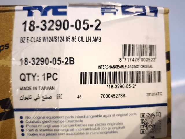 Fari per auto d'epoca Mercedes Benz