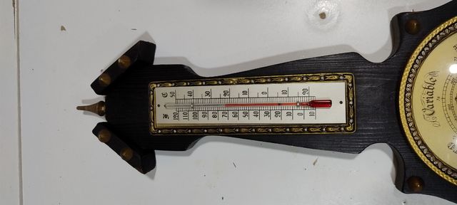 Antiguo Barómetro,termómetro ,higrometro