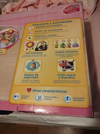 Manta gimnasio bebe V-TECH