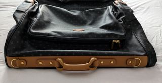 Borsa porta abiti Valleverde in pelle