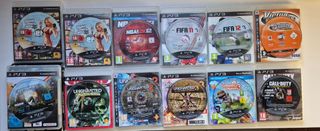 Playstation 3, 3 mandos y 12 juegos