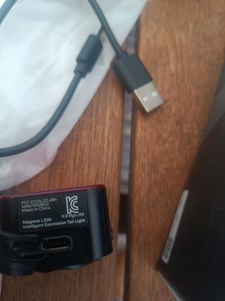 Magene L308 Luz Trasera de Bicicleta inteligente