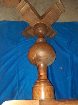 Mesita auxiliar artesanal