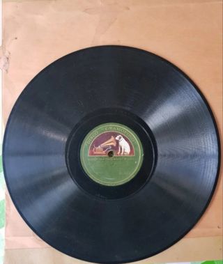 DISCOS DE PIZARRA, GRAMÓFONO