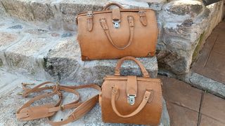 Maletines de cuero artesanales