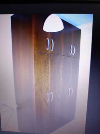 Armario DM CHAPADO cerezo