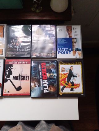 Películas variadas en DVD