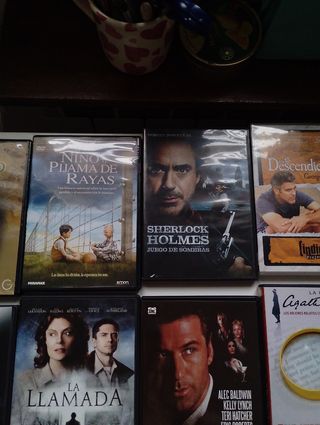 Películas variadas en DVD