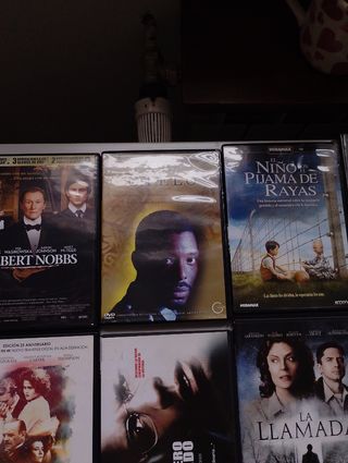 Películas variadas en DVD