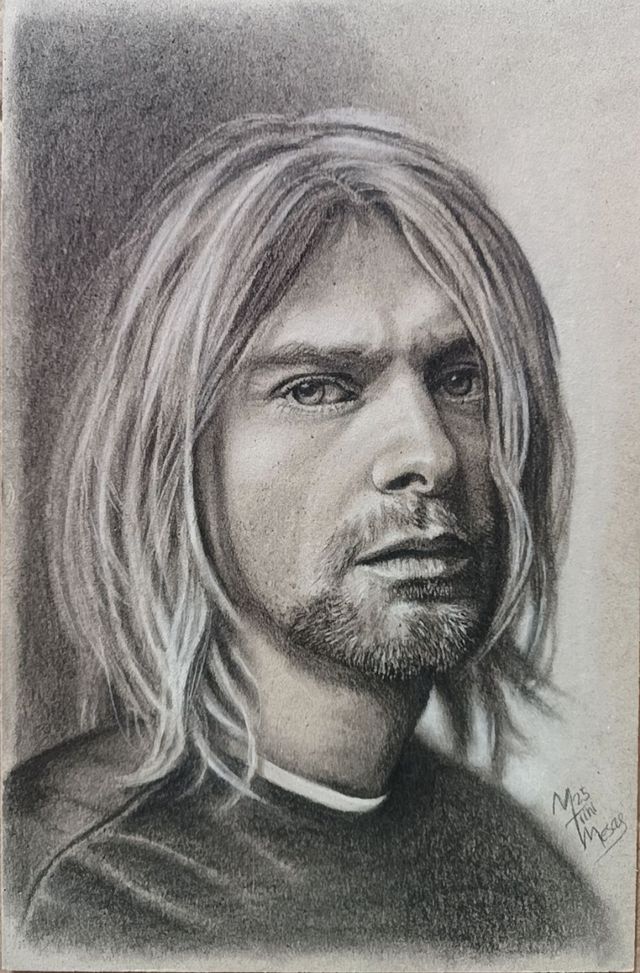 Kurt Cobain retrato