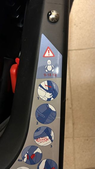 Silla de coche CHICCO, con isofix