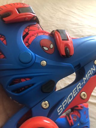 Patines spiderman 