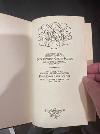 Libro “Grandes clasicos universales”
