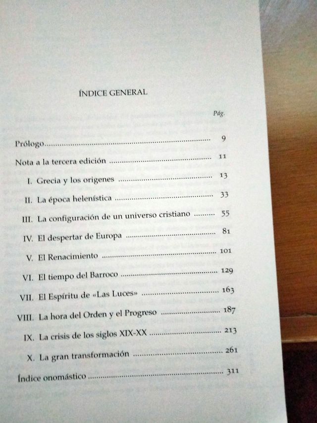 Luces y sombras : el sueño de la razón en occidente